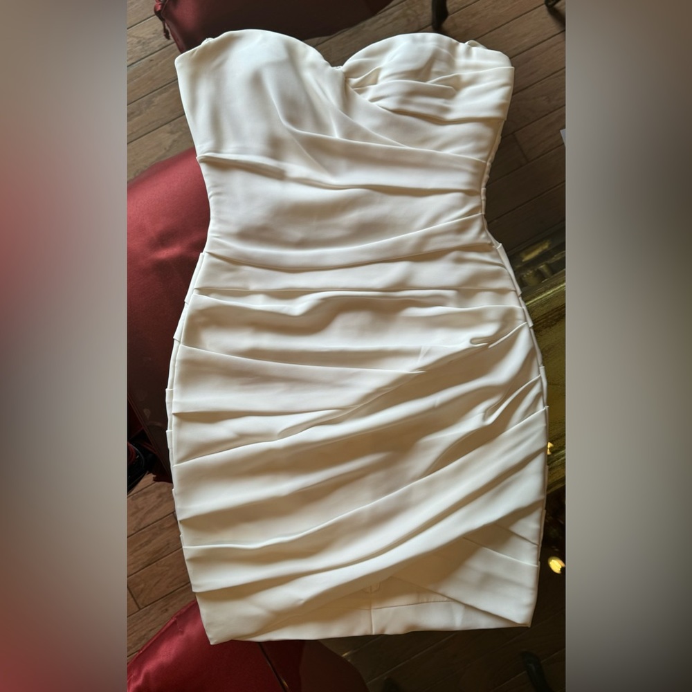BCBG MAX AZRIA White Mini Dress - New w/Tags